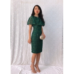 Đầm dự tiệc ren ôm body S&M sang trọng GR157