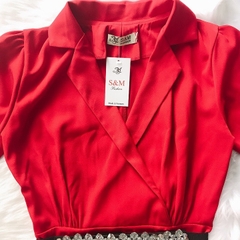 Đầm Ôm Cổ Vest S&M Hàng Xịn, Giá Rẻ  - GR0010
