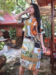 ĐẦM SUÔNG HỌA TIẾT - GR0065