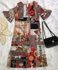 ĐẦM SUÔNG HỌA TIẾT - GR0065