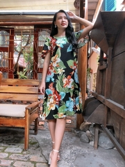 Đầm suông bèo nhún S&M - GR0070
