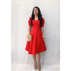 Đầm xòe dự tiệc S&M form dài siêu xinh, giá rẻ GR116