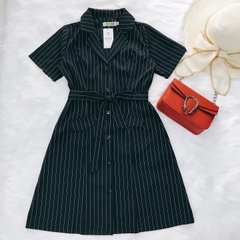 Đầm Suông Cổ Vest Cao Cấp - GR0005