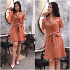 Đầm Suông Cổ Vest Cao Cấp - GR0005