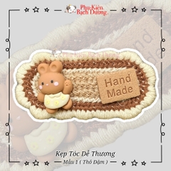 Kẹp Tóc Ren Cưng Cưng 6 Cái - Phụ Kiện