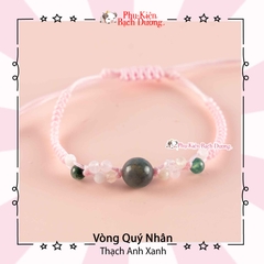 Vòng Quý Nhân - Đá Thạch Anh Xanh
