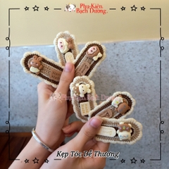 Kẹp Tóc Ren Cưng Cưng 6 Cái - Phụ Kiện