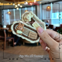 Kẹp Tóc Ren Cưng Cưng 6 Cái - Phụ Kiện