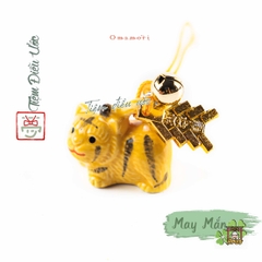 Omamori May Mắn Cọp Vàng - Chiêu Phúc