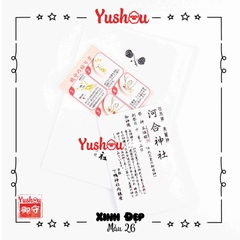 Yushou Xinh Đẹp Mẫu 26 - Đặc biệt để được ốp lưng