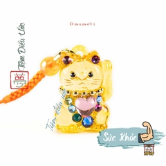 Mèo Phong Thủy Đính Đá - Mini