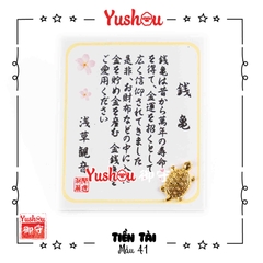 Yushou Tiền Tài Mẫu 41 - Rùa vàng