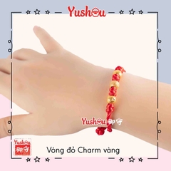 Vòng Đỏ Phối Hạt Vàng