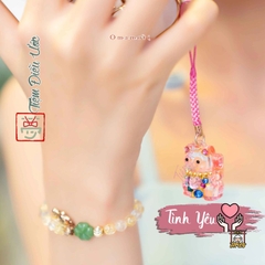 Mèo Phong Thủy Đính Đá - Mini