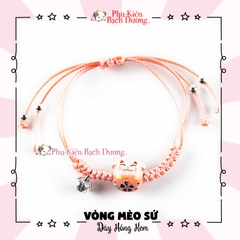 Vòng Tay Mèo Sứ - Phụ Kiện