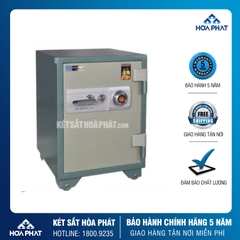 Két sắt Hòa Phát đúc chống cháy KS140K1C1 khoá cơ đổi mã