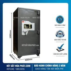 Két sắt ngân hàng Century KV106 khóa vân tay