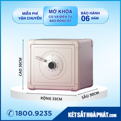 Két Sắt Xiaomi CRMCR Mini Thông Minh 15CC Cảnh báo điện thoại