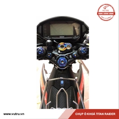 Dán ổ khoá Raider titanium nguyên chất