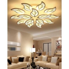 Đèn Led Ốp Trần Trang Trí Phòng Khách hiện đại mẫu lớn, 3 Chế Độ Sáng Bảo Hành 12 Tháng