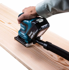 Máy Chà Nhám Rung Dùng Pin DBO481Z 140mm x 114mm 18V ( Không bao gồm pin, sạc ) (Đế bằng nhựa, đệm không có móc & dây buộc vòng)