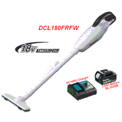 Máy Hút Bụi Dùng Pin DCL180FRFW 650mL (18V)