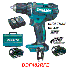 Máy Khoan, Vặn Vít Dùng Pin DDF482RFE/ DDF482RAE/ DDF482Z (18V)