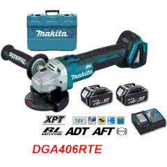 Máy Mài Góc Dùng Pin DGA406RTE / DGA406Z (18V) (100mm)