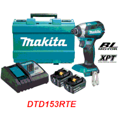 Máy Vặn Vít Dùng Pin DTD153RTE/ DTD153RFE/ DTD153Z (18V)