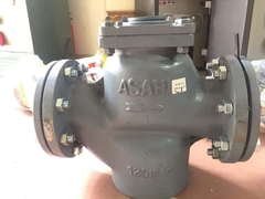Đồng hồ nước mặt bích thân gang Asahi WVM150 phi 168