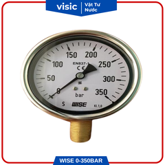 ĐỒNG HỒ ĐO ÁP SUẤT DẢI ĐO 0-350BAR WISE