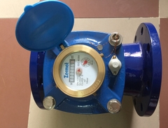 Đồng hồ nước mặt bích thân gang Zermat DN-100C phi 110