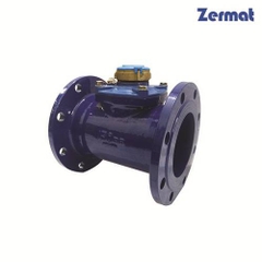 Đồng hồ đo nước mặt bích thân gang Zermat DN-150C phi 168