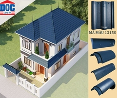 NGÓI DIC MÃ 1315S XANH MỰC ĐẬM -MẪU SẦN