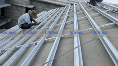 Thanh la mạ nhôm kẽm STEELTRUSS cho mái bê tông TC15.75