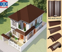 NGÓI DIC MÃ N02S MÀU NÂU-MẪU SẦN