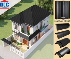 NGÓI DIC MÃ NC12S MÀU ĐEN -MẪU SẦN