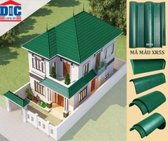 NGÓI DIC MÃ XR5S MÀU XANH RÊU-MẪU SẦN