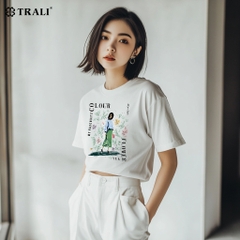 Áo thun nữ TRALI 25406