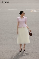 Áo Trali 25107 Hồng