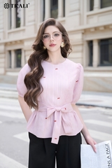 Áo Trali 25112 Kẻ hồng