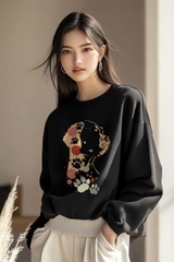 Áo Nỉ Nữ TRALI 24448 Màu Đen
