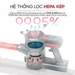 Máy hút bụi cầm tay không dây UNIQ Free A7 phiên bản 2026