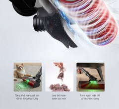 Máy hút bụi cầm tay không dây UNIQ Falcon Q5 cao cấp động cơ BLDC