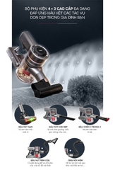 Máy hút bụi cầm tay không dây UNIQ Falcon Q5 cao cấp động cơ BLDC
