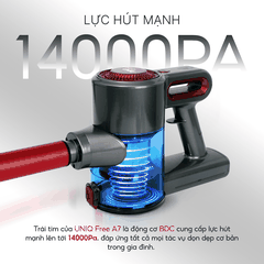 Máy hút bụi cầm tay không dây UNIQ Free A7 phiên bản 2026