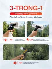 Máy hút nước lau kính cầm tay không dây UNIQ Glint G3