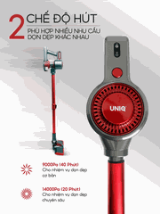 Máy hút bụi cầm tay không dây UNIQ Free A7 phiên bản 2026