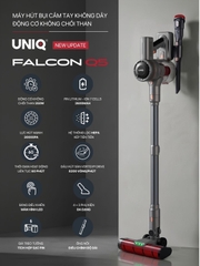 Máy hút bụi cầm tay không dây UNIQ Falcon Q5 cao cấp động cơ BLDC