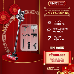 Máy hút bụi cầm tay không dây UNIQ Falcon Q5 cây hút bụi lau nhà mini gia đình đa năng ô tô ga giường sofa nệm